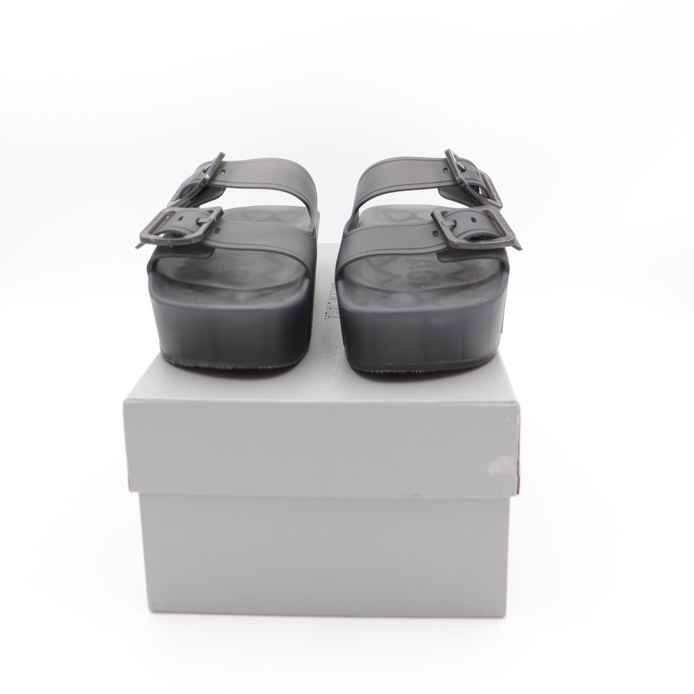 NIB Balenciaga Mallorca Platform Buckle Platform Sandals - Picture 11 of 16